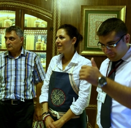 Au Medical and Aromatic Plants Museum - Aile réservée aux arômes à Hatay - Antakya  - Turquie